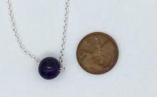 Load image into Gallery viewer, Floating stone necklace