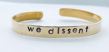 Load image into Gallery viewer, Stamped brass cuff bracelet--multiple varieties
