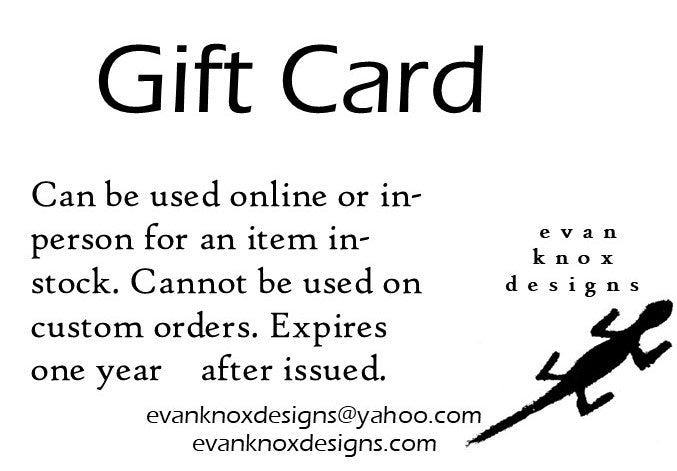 evan knox designs Gift Card