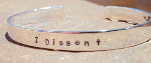 I Dissent cuff bracelet