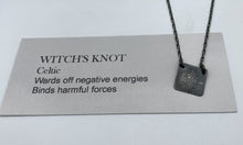 Load image into Gallery viewer, Sterling silver amulet necklace
