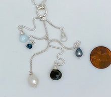 Load image into Gallery viewer, Multiple stone necklace
