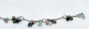 Mixed gemstone bracelet