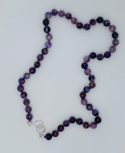 Charoite necklace