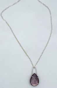 Lepidolite necklace