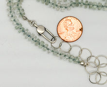 Load image into Gallery viewer, Green amethyst necklace
