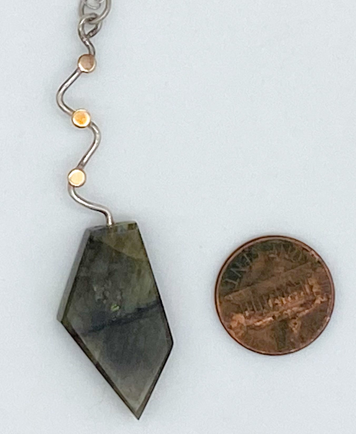 Labradorite, gold, and silver necklace￼ – evan knox designs