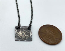 Load image into Gallery viewer, Sterling silver amulet necklace

