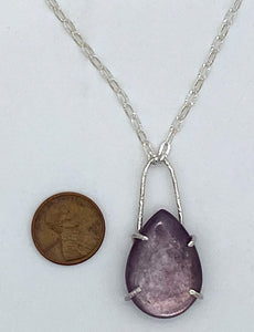 Lepidolite necklace