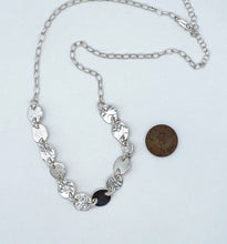 Load image into Gallery viewer, Recycled silver necklace
