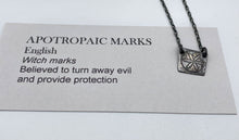 Load image into Gallery viewer, Sterling silver amulet necklace
