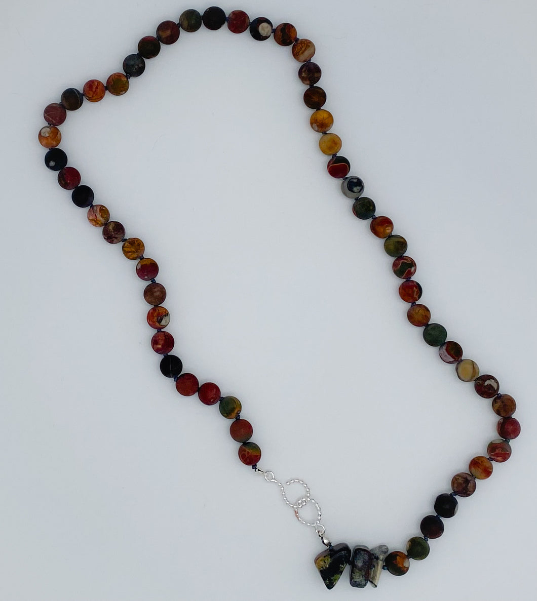 Picasso jasper necklace