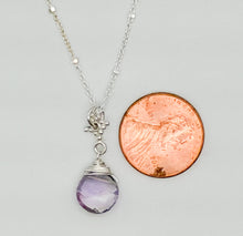 Load image into Gallery viewer, Amethyst necklace
