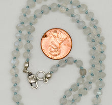 Load image into Gallery viewer, Rainbow moonstone necklace
