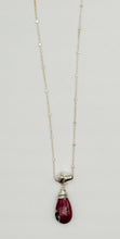 Load image into Gallery viewer, Ruby zoisite necklace
