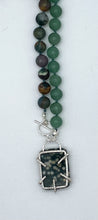 Load image into Gallery viewer, Jasper and aventurine necklace
