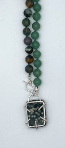 Jasper and aventurine necklace