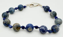 Load image into Gallery viewer, Sodalite bracelet
