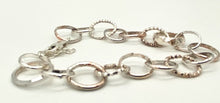 Load image into Gallery viewer, Silver link bracelet
