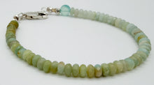 Load image into Gallery viewer, Amazonite and chalcedony bracelet
