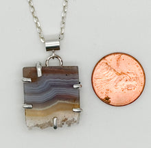 Load image into Gallery viewer, Stalactite slice necklace
