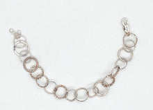 Load image into Gallery viewer, Silver link bracelet

