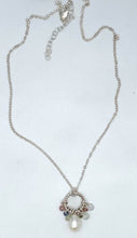Load image into Gallery viewer, Pearl and gemstone necklace
