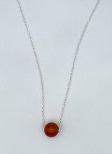 Load image into Gallery viewer, Floating stone necklace
