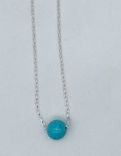 Load image into Gallery viewer, Floating stone necklace
