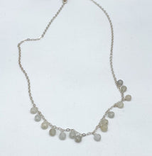 Load image into Gallery viewer, Moonstone and silver necklace
