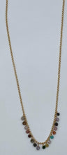Load image into Gallery viewer, Assorted gemstone and gold necklace

