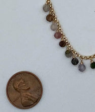 Load image into Gallery viewer, Assorted gemstone and gold necklace
