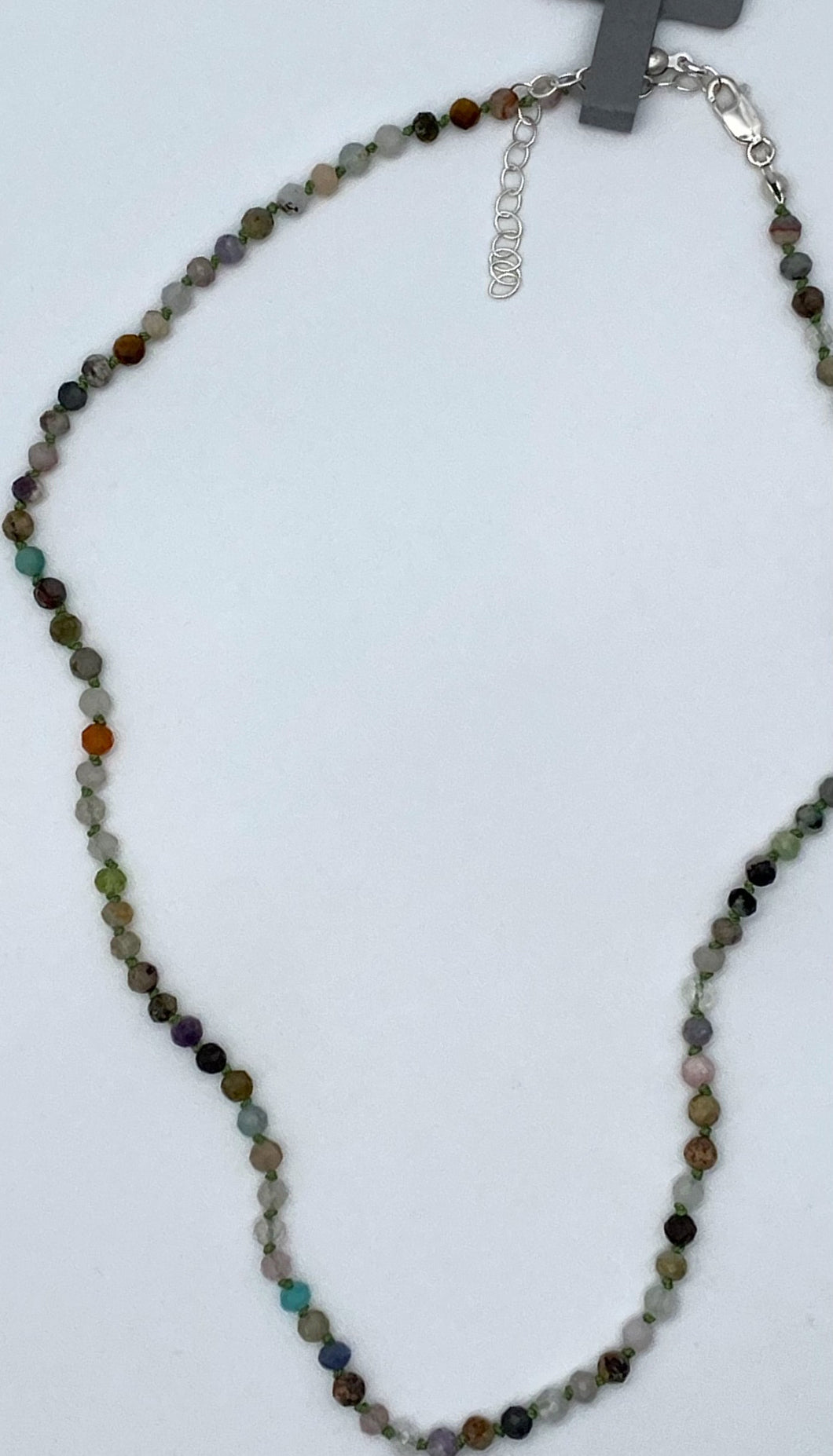 Assorted gemstone necklace