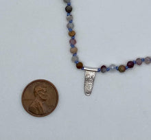 Load image into Gallery viewer, Knotted assorted gemstone necklace
