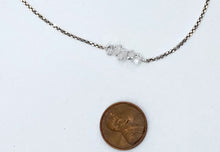 Load image into Gallery viewer, Herkimer diamond necklace
