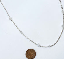 Load image into Gallery viewer, Rainbow moonstone necklace
