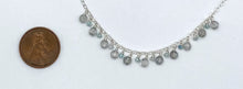 Load image into Gallery viewer, Labradorite and topaz necklace
