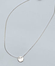 Load image into Gallery viewer, Reticulated silver necklace
