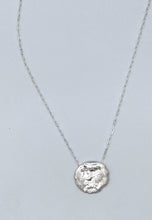 Load image into Gallery viewer, Reticulated silver necklace
