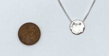 Load image into Gallery viewer, Reticulated silver necklace
