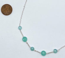Load image into Gallery viewer, Peruvian chalcedony necklace
