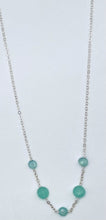 Load image into Gallery viewer, Peruvian chalcedony necklace
