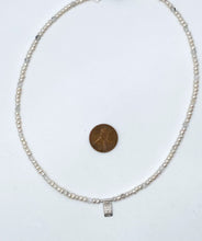 Load image into Gallery viewer, Pearl and rainbow moonstone necklace
