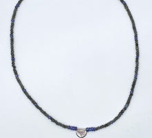 Load image into Gallery viewer, Labradorite and tanzanite necklace
