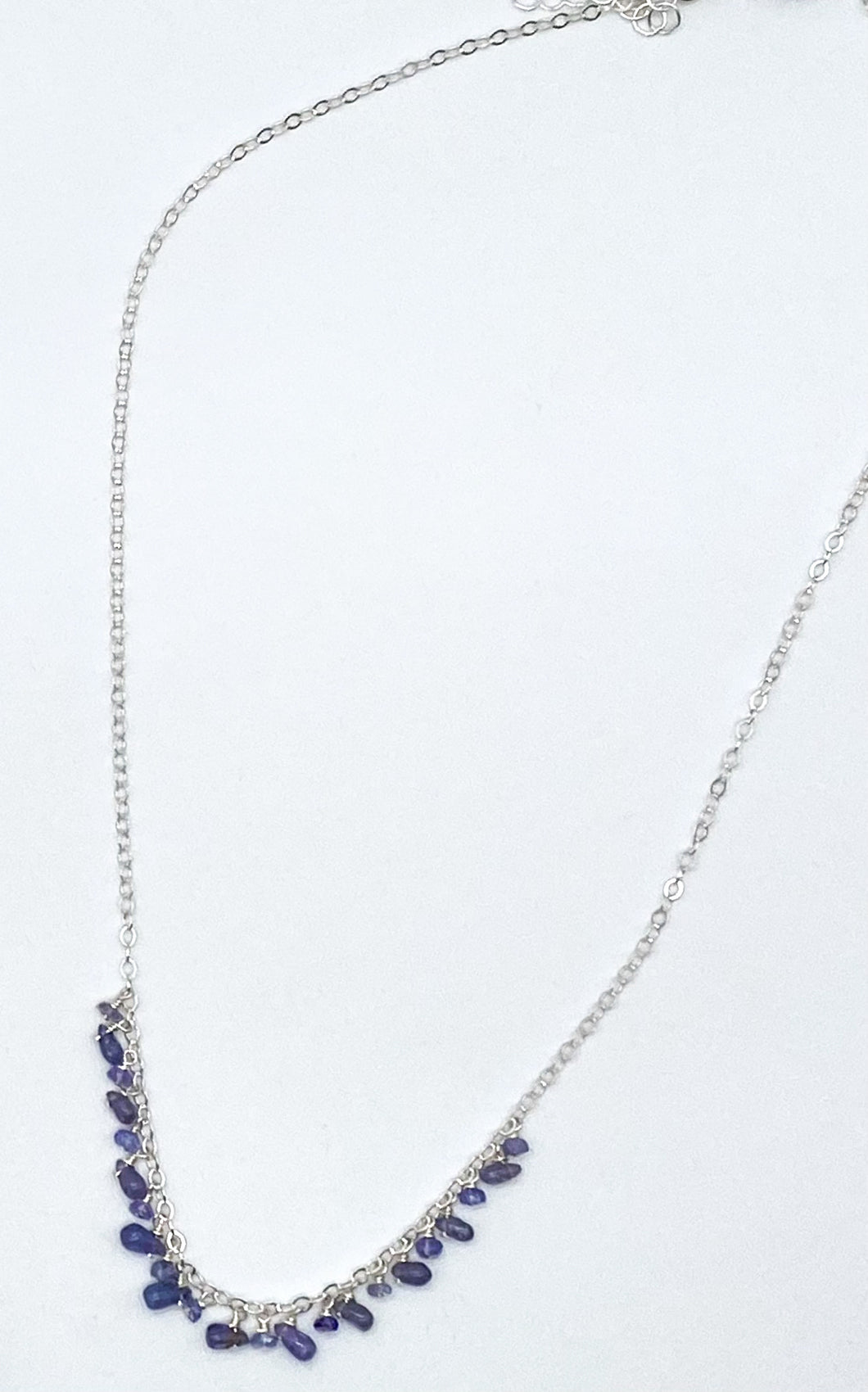 Tanzanite necklace