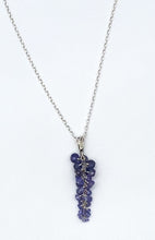 Load image into Gallery viewer, Tanzanite necklace
