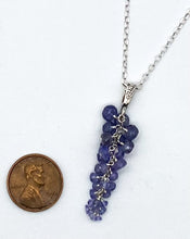 Load image into Gallery viewer, Tanzanite necklace
