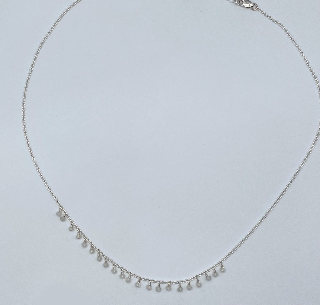 Moonstone necklace