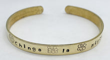 Load image into Gallery viewer, Brass protest bracelet
