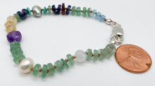 Load image into Gallery viewer, Knotted gemstone bracelet
